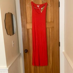 NWT Red bodycon midi dress